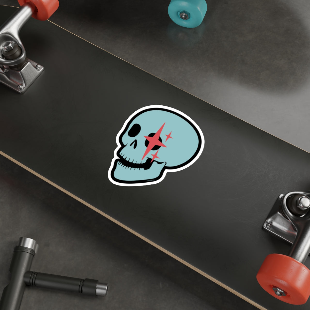 Die-Cut Skelly Sticker