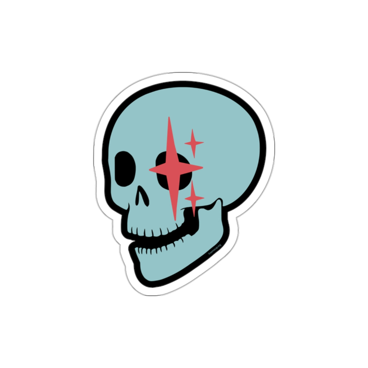 Die-Cut Skelly Sticker